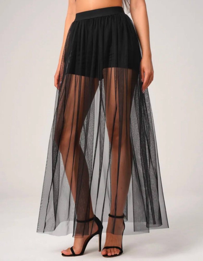 Юбка-шорты сетка 72461267\15