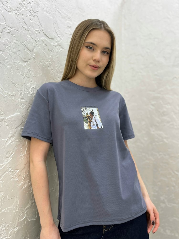 Футболка с принтом 72461907\10