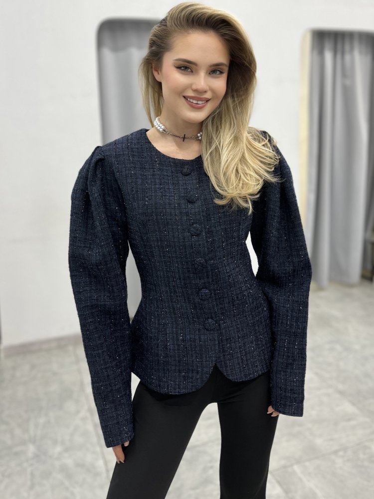 Жакет твидовый 72460887\13