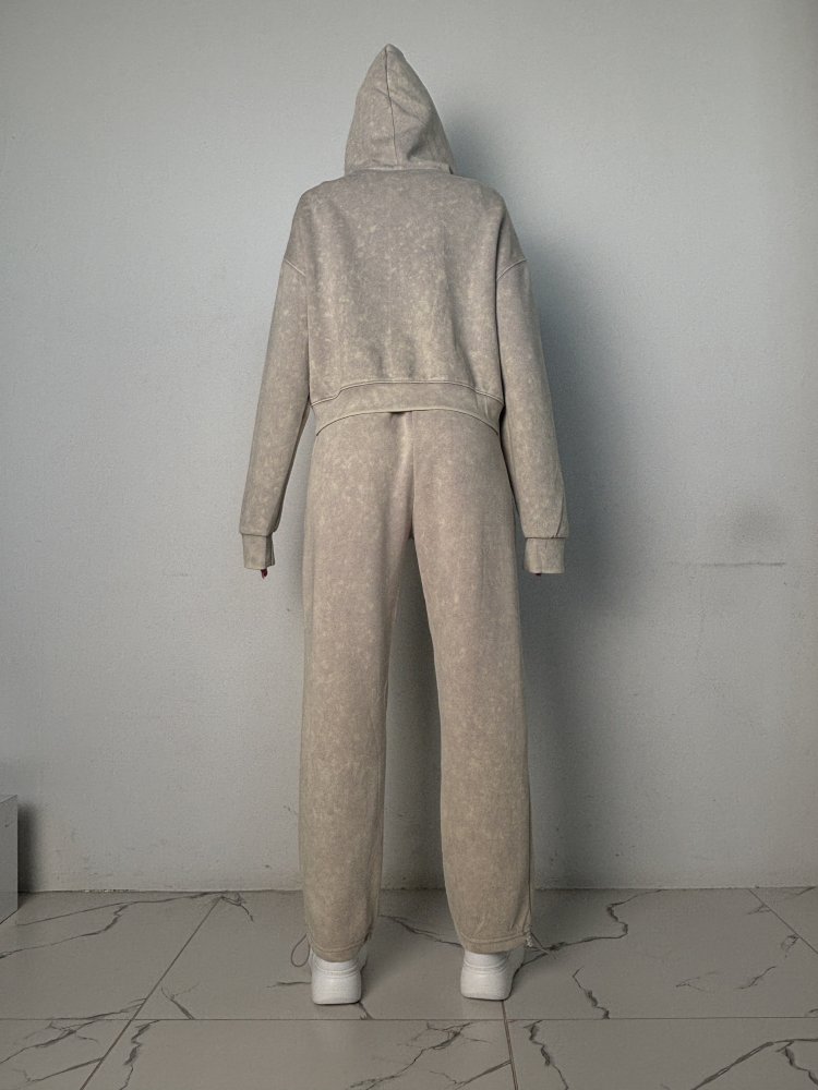 Спортивный костюм с брюками прямого кроя, на кулиске 72453522\717