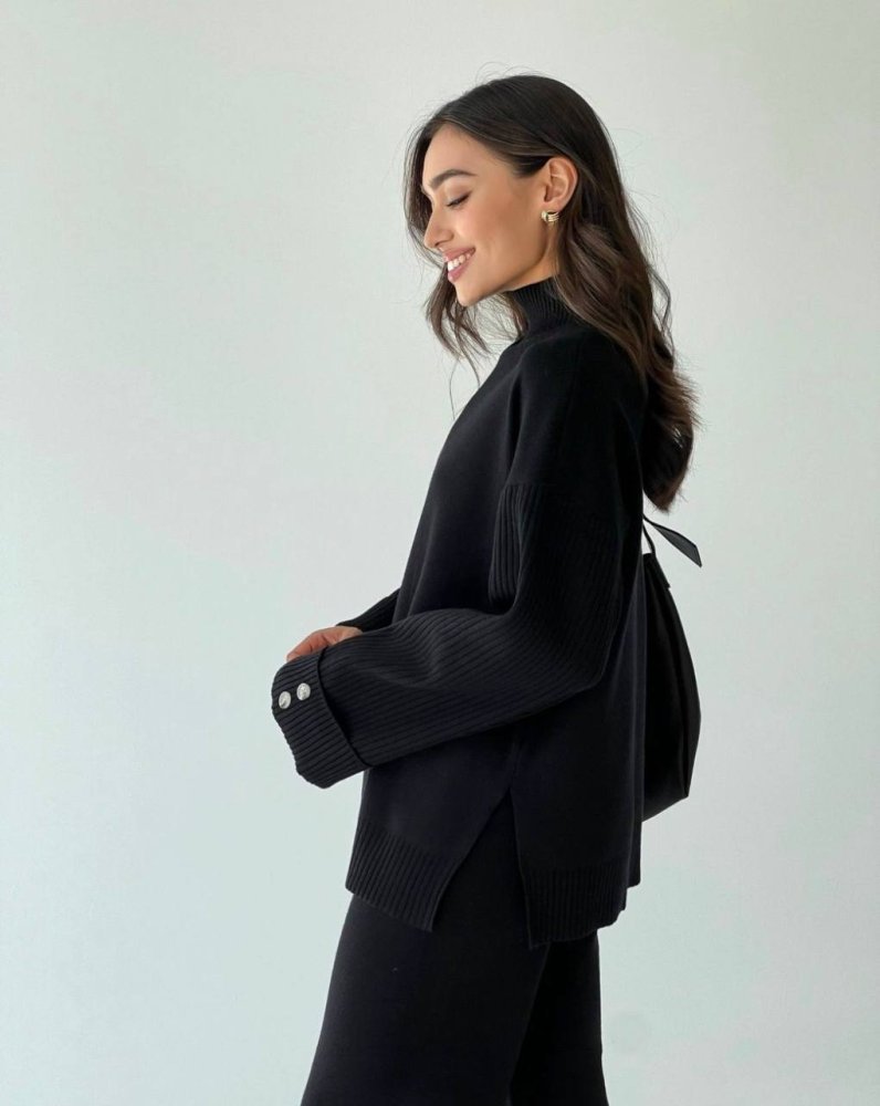 Костюм трикотажный с брюками прямого кроя 72461065\15