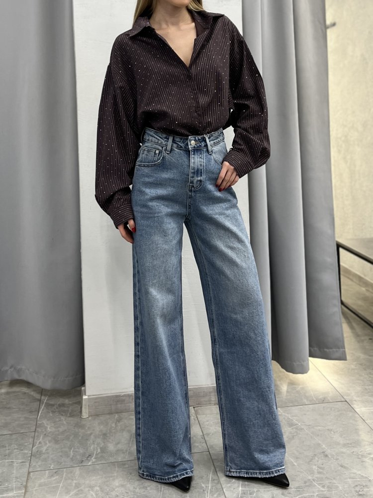 Джинсы прямого кроя (стрейч) 72461721\63