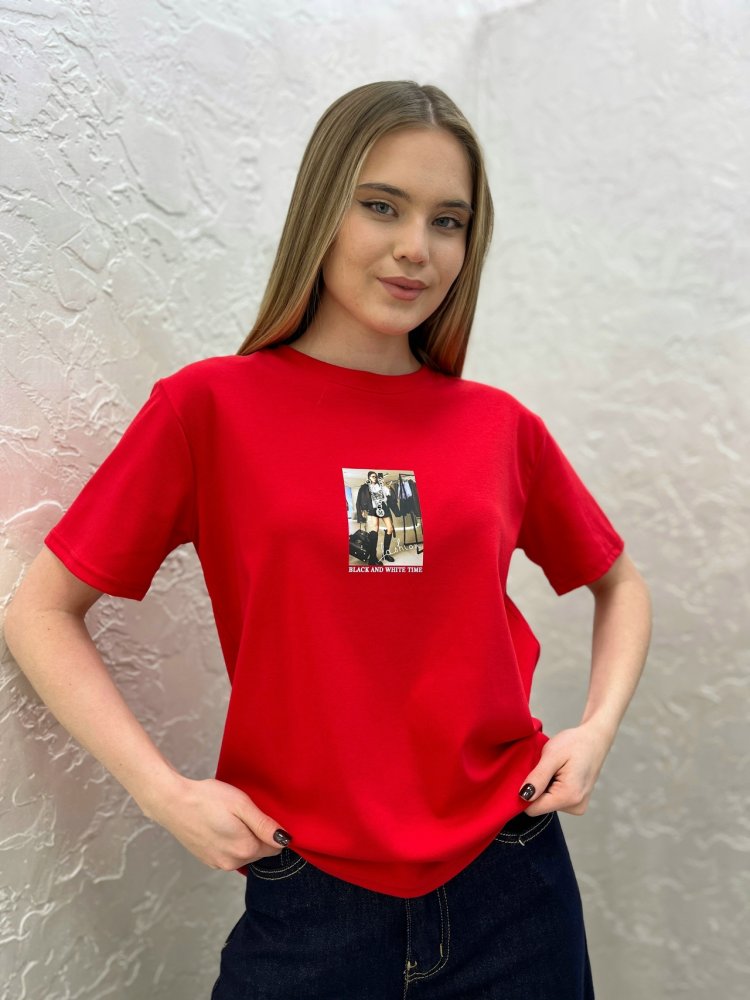 Футболка с принтом 72461908\17