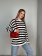 Джемпер в полоску oversize Турция 72454887\33