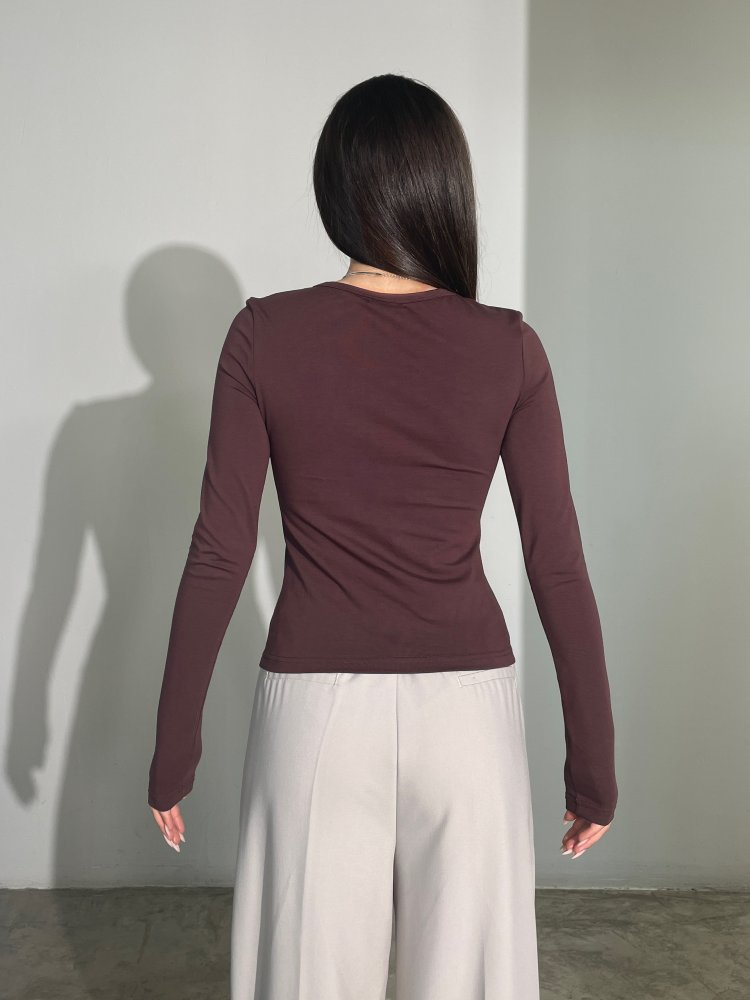 Базовый лонгслив SHOPDAANNA 72450513\1013