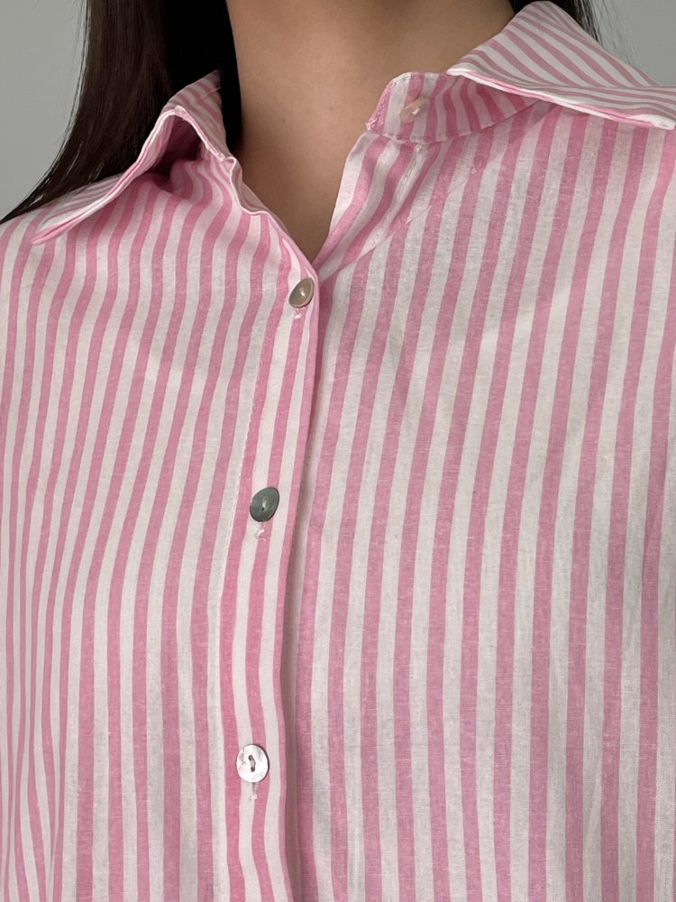 Костюм в полоску с шортами 72452998\731