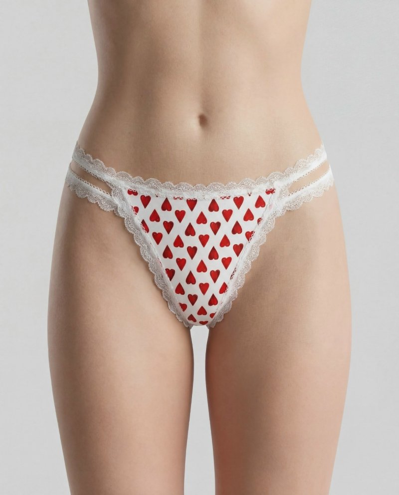 Стринги в сердечко 72462327\25