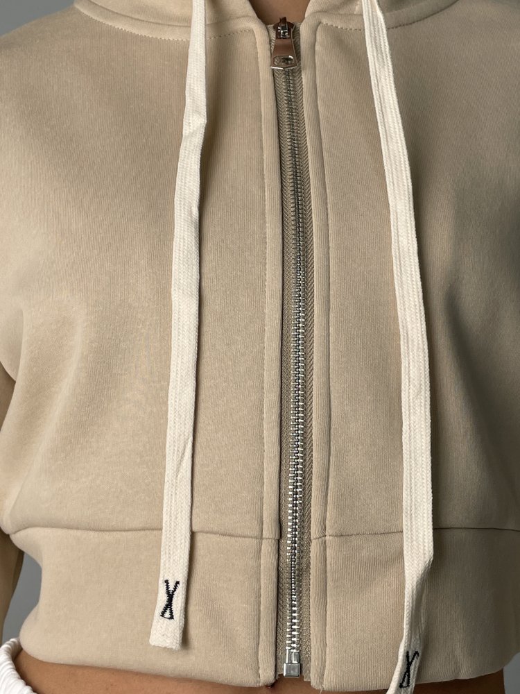 Зип худи укороченное 72453300\19