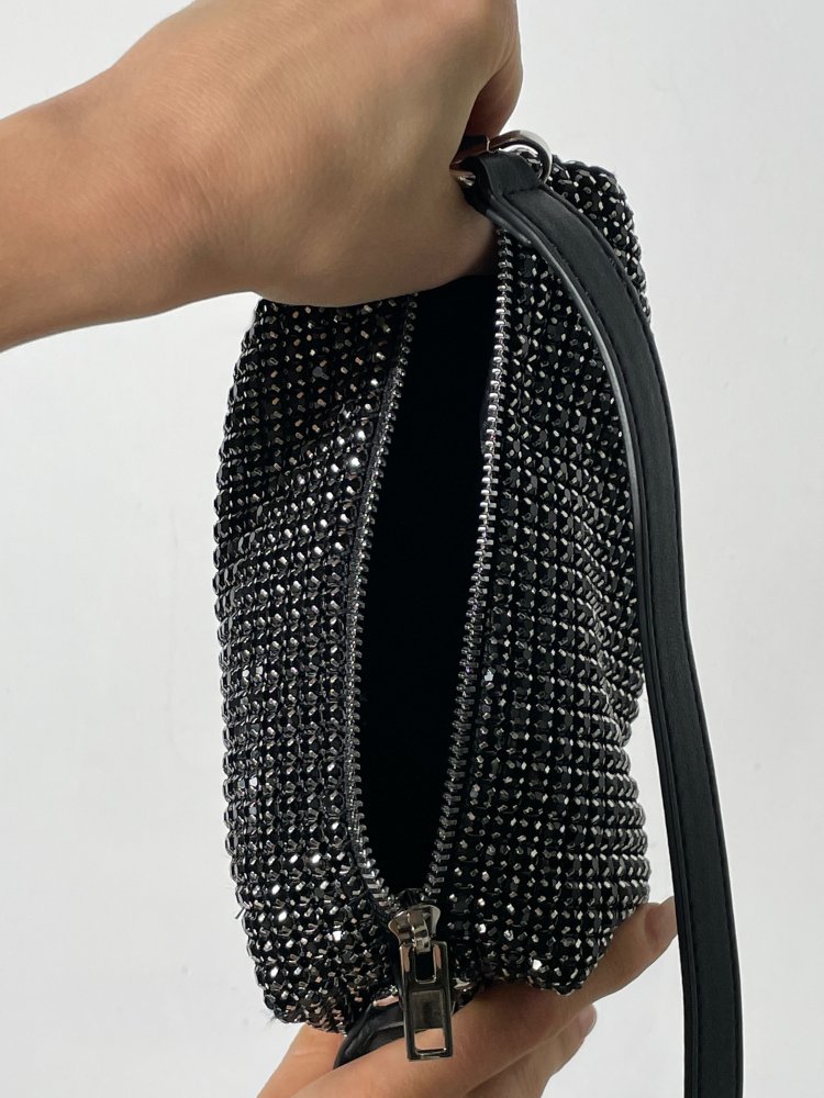 Сумка мини со стразами 72457401\15