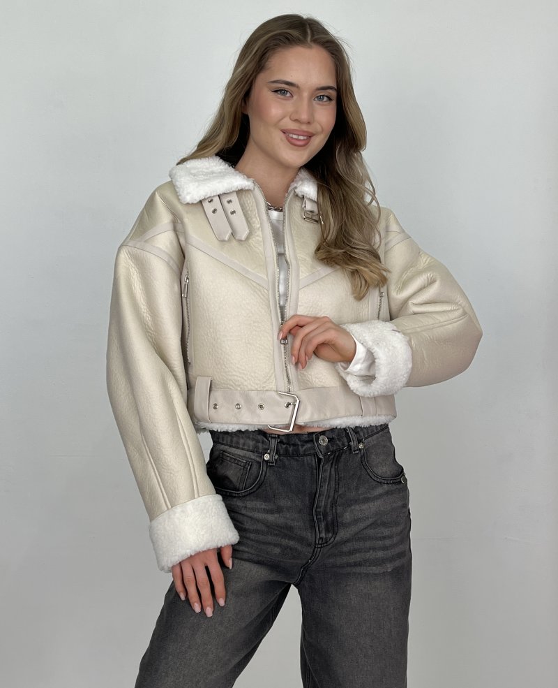 Дубленка пилот укороченная Exclusive 72459050\717