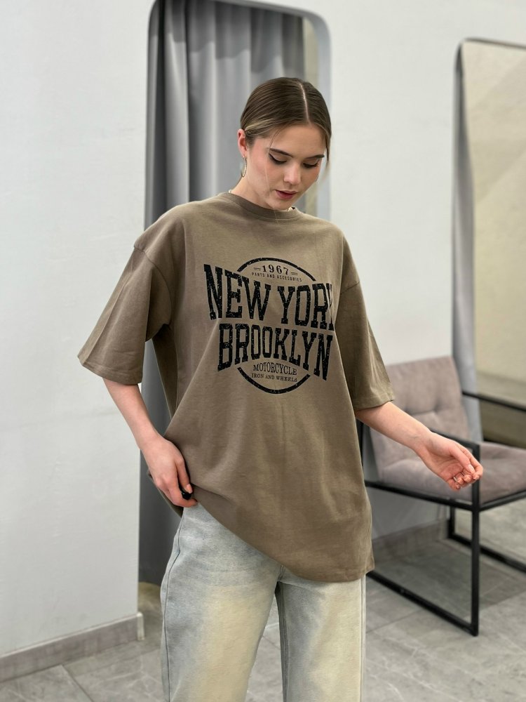 Футболка с принтом 72462122\19