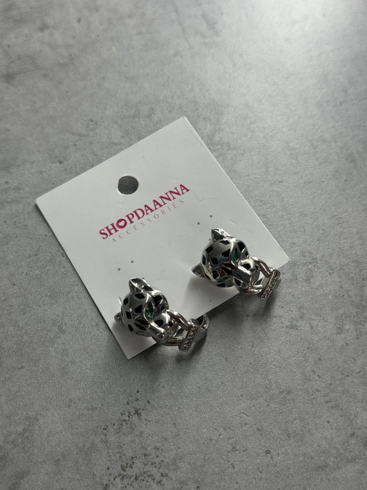Серьги леопард Exclusive 72453849\448