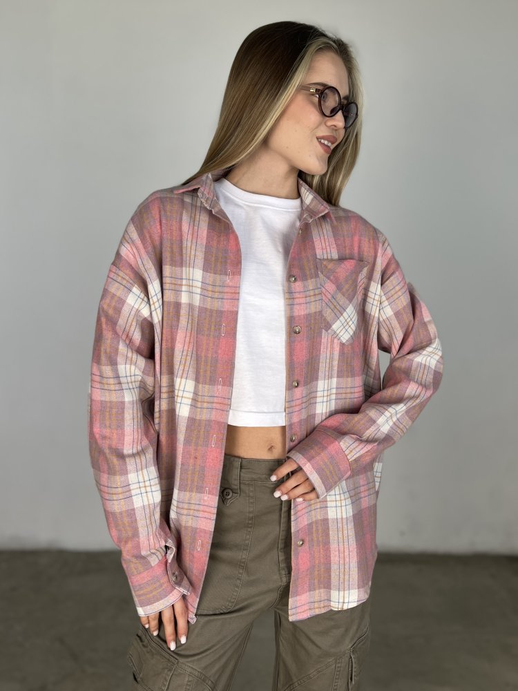 Рубашка в клетку SHOPDAANNA 7069 72454581\447