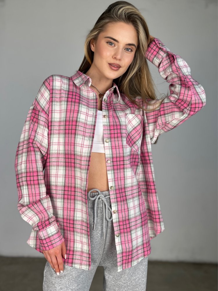 Рубашка в клетку SHOPDAANNA 7069 72454581\447