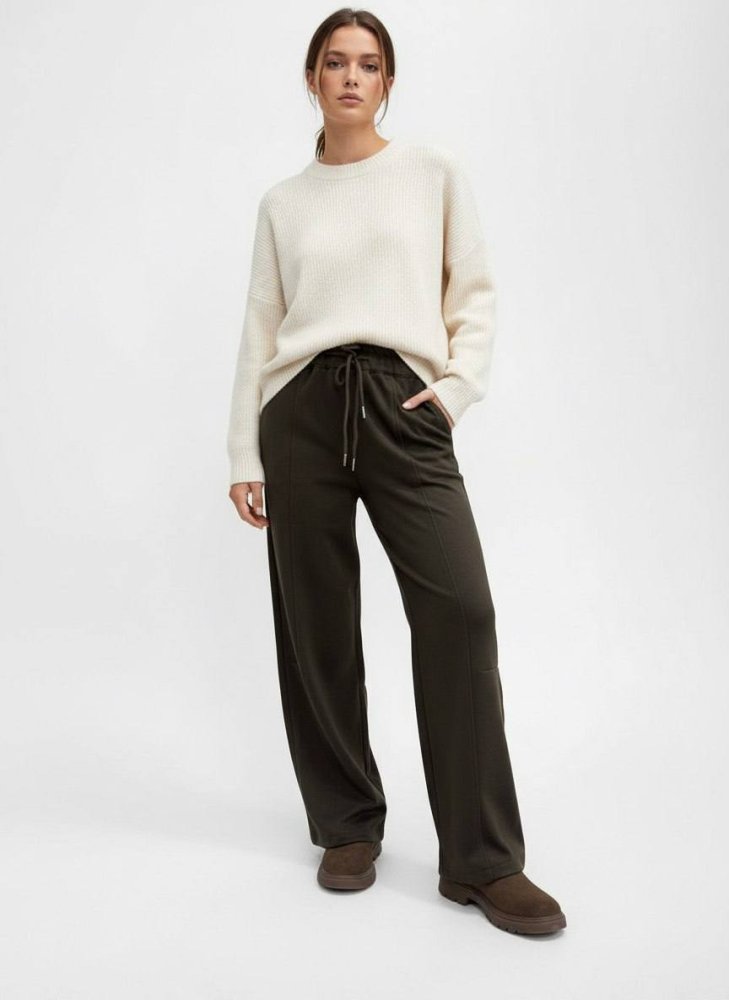 Брюки прямого кроя на кулиске 72460992\709