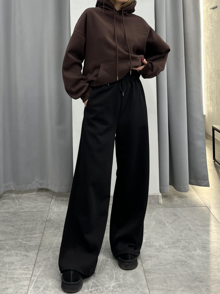 Брюки спортивные прямого кроя на кулиске 72461728\15