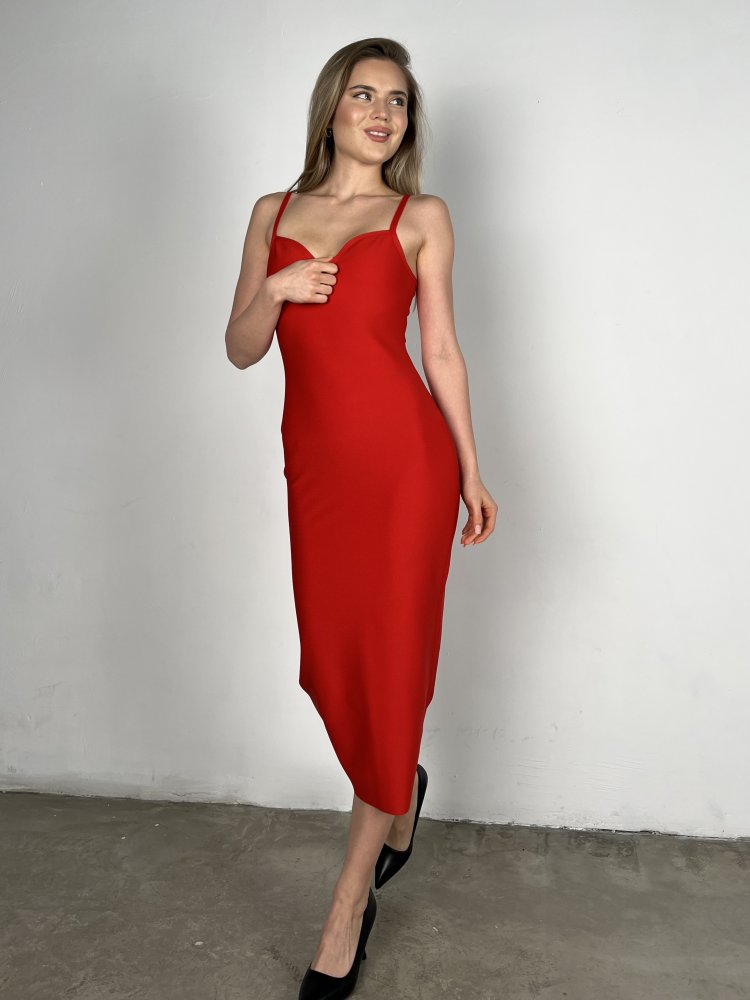 Платье  на тонких бретелях Exclusive 72459163\17