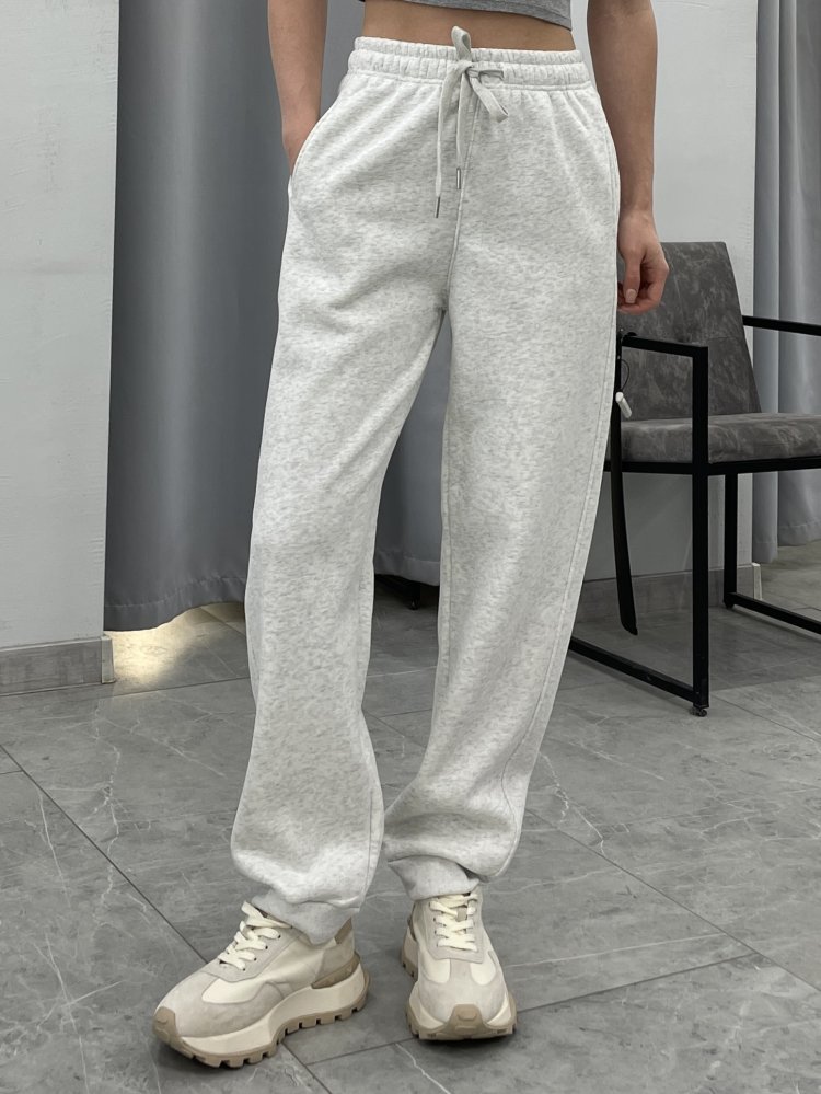 Брюки спортивные утеплённые велюром 72460592\1225