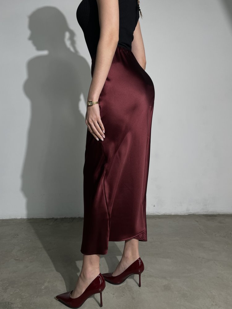 Юбка атласная макси Еxclusive 72459769\1025