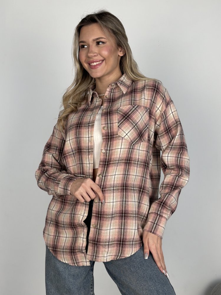 Рубашка в клетку SHOPDAANNA 7069 72454581\447