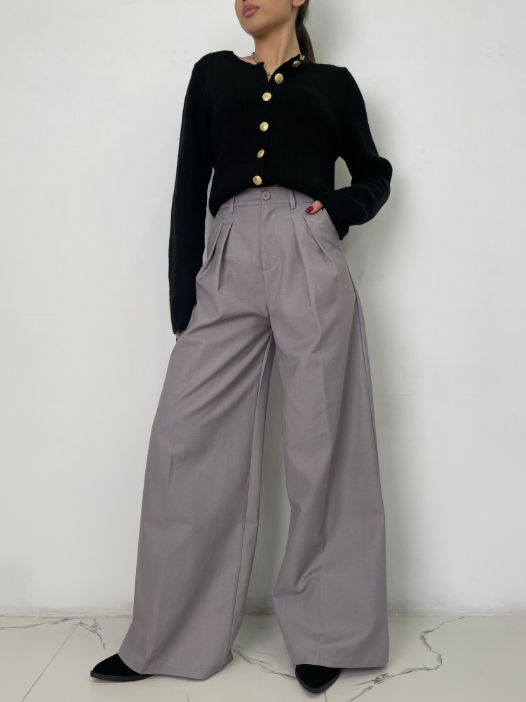 Брюки wide leg (хлопок) 4612 72456412\1017