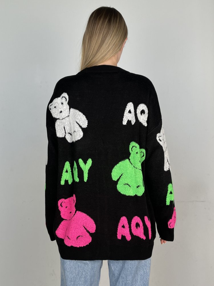 Кардиган с принтом oversize Турция 72454822\15