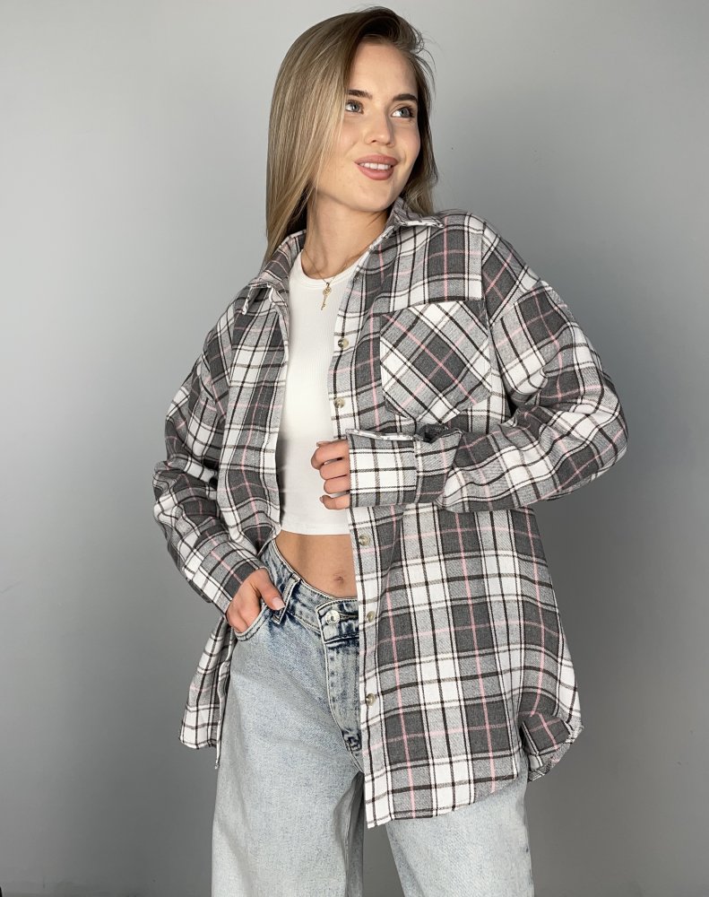 Рубашка SHOPDAANNA в клетку 72459020\485