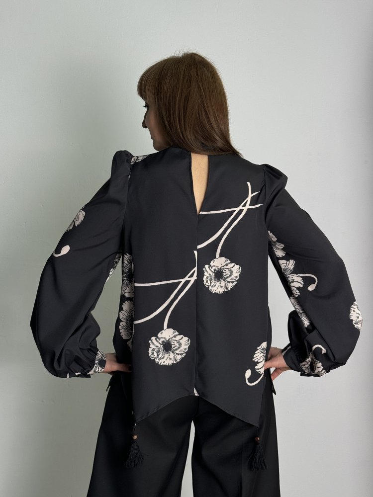 Блузка с цветочным принтом  Exclusive 72459063\15