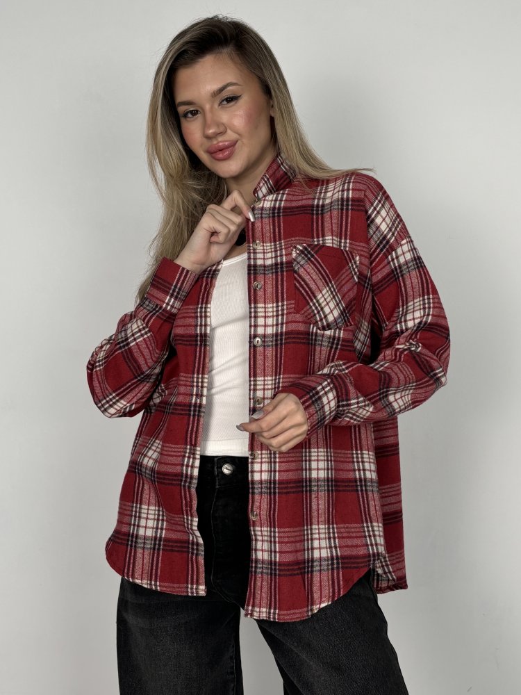 Рубашка SHOPDAANNA в клетку 72459021\428