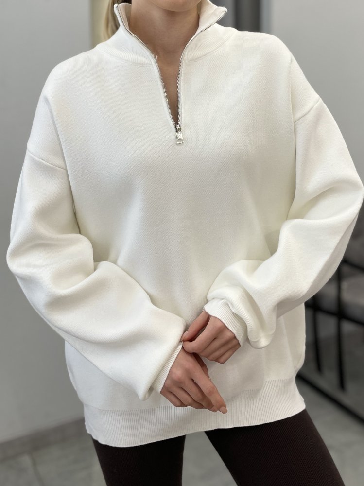 Джемпер на молнии 72460681\25