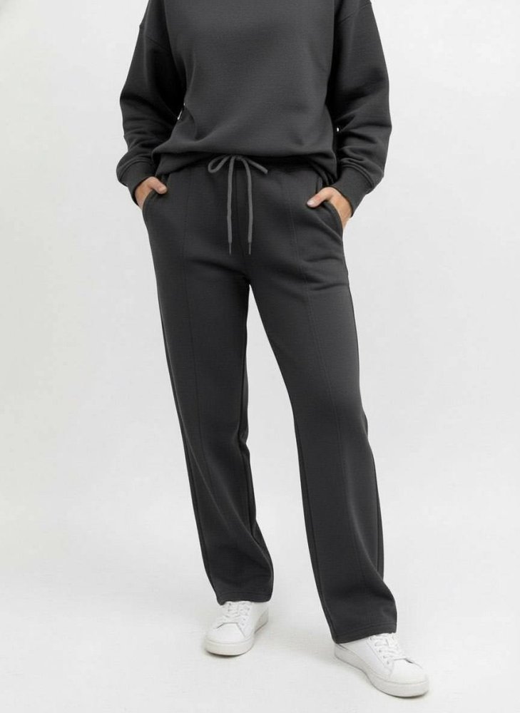 Брюки прямого кроя на кулиске 72460992\1008