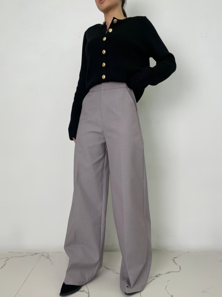 Брюки wide leg (хлопок) 4612 72456413\1017
