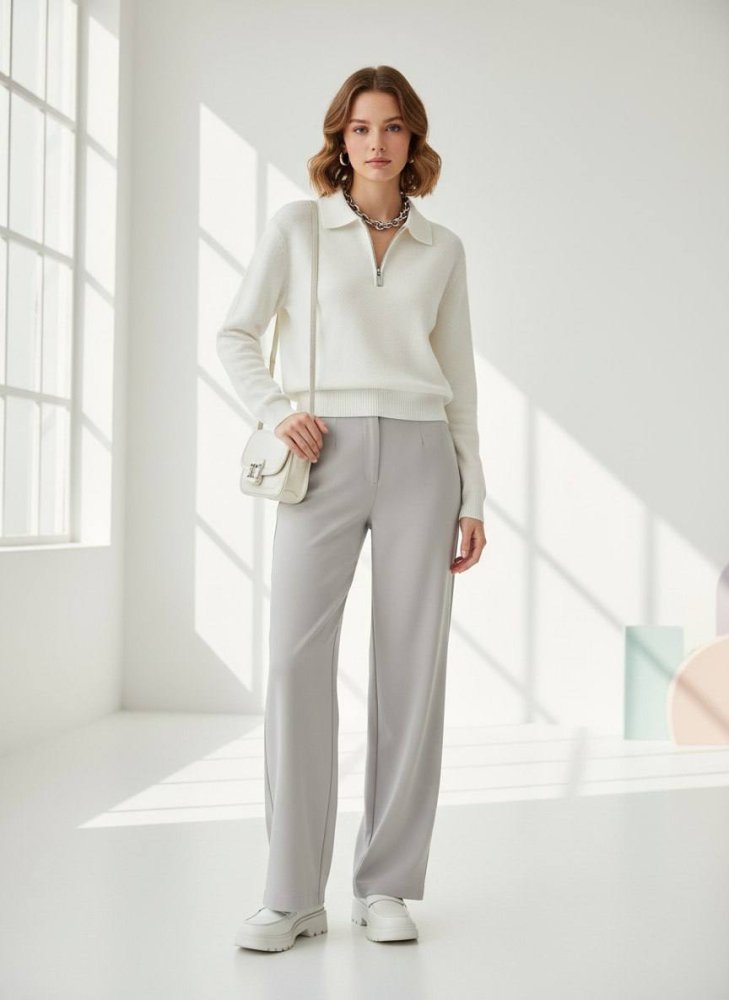 Джемпер на молнии 72461008\25