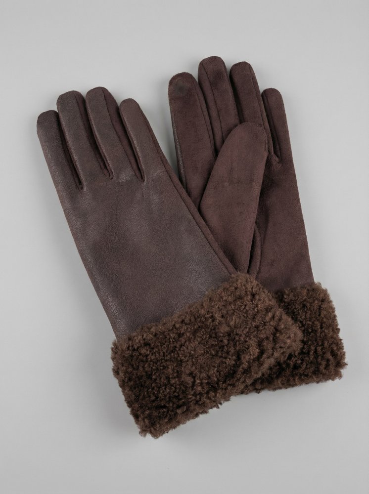 Перчатки утепленные на меху 72461404\1013