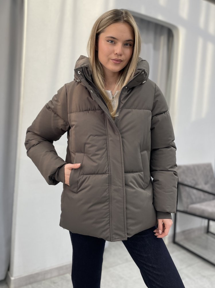 Куртка с капюшоном (зима) 72460843\1013