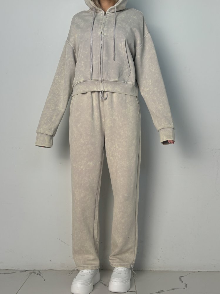 Спортивный костюм с брюками прямого кроя, на кулиске 72453522\717