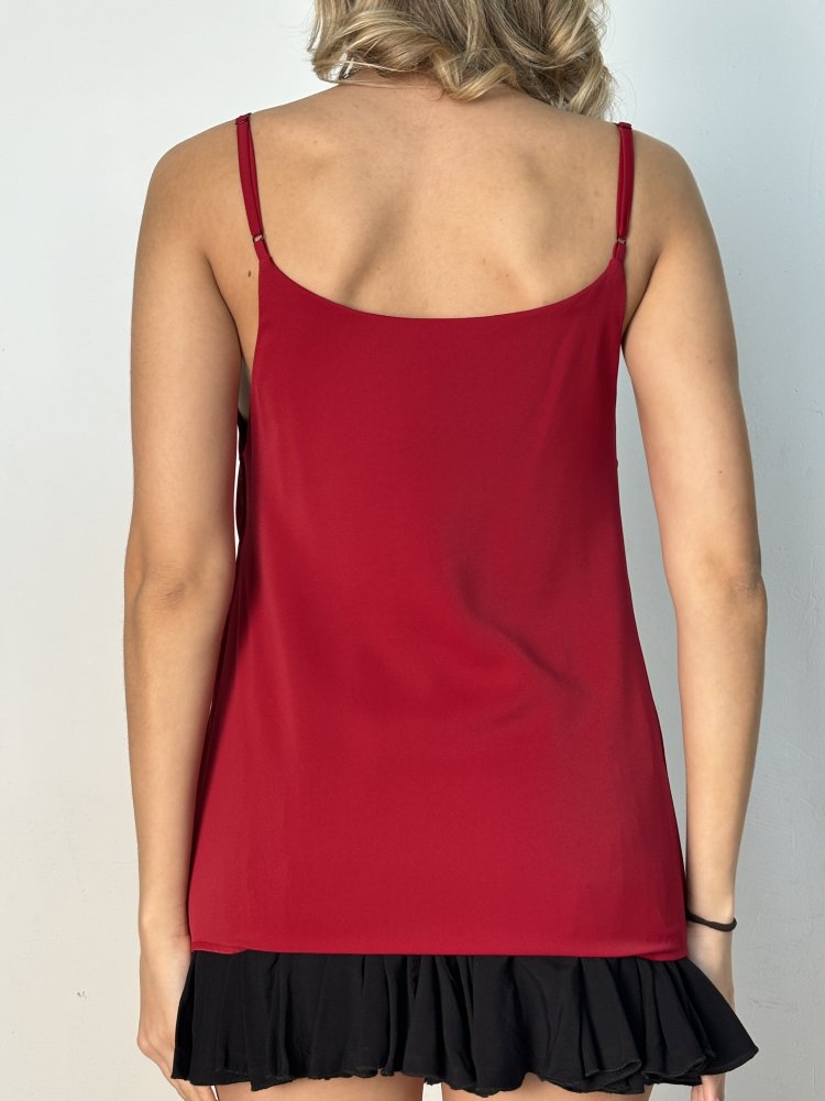 Топ на тонких бретелях 72452325\428