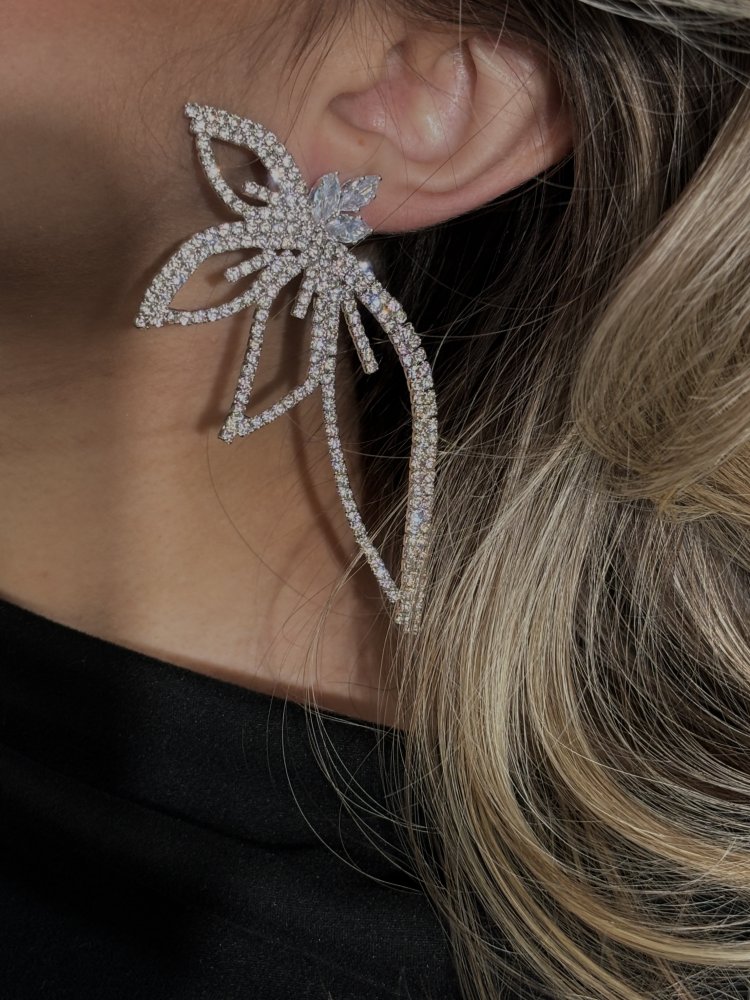 Серьги со стразами Exclusive 72459909\448