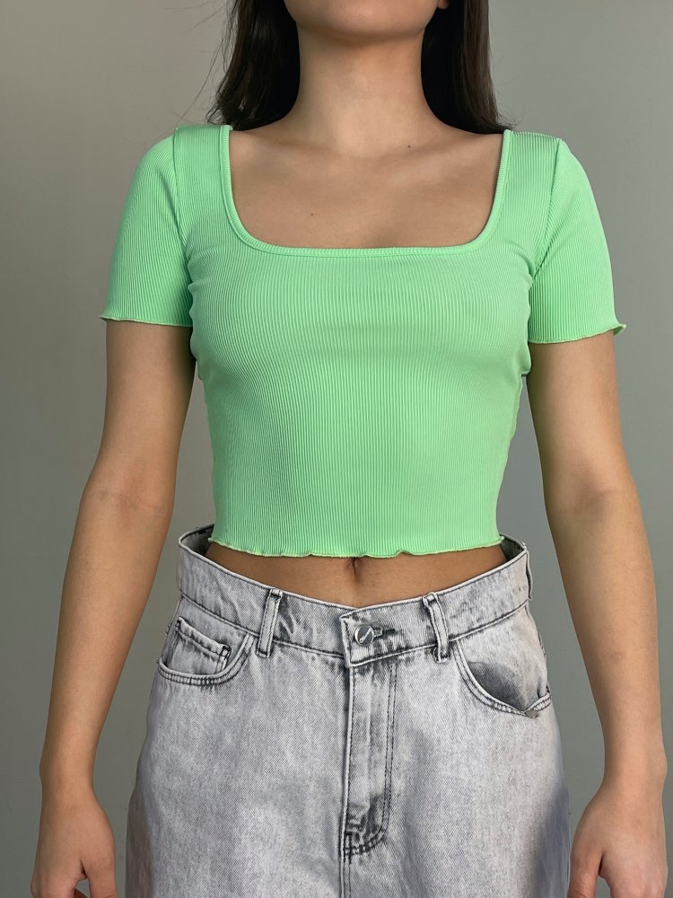 Кроп-топ в рубчик 72450316\26