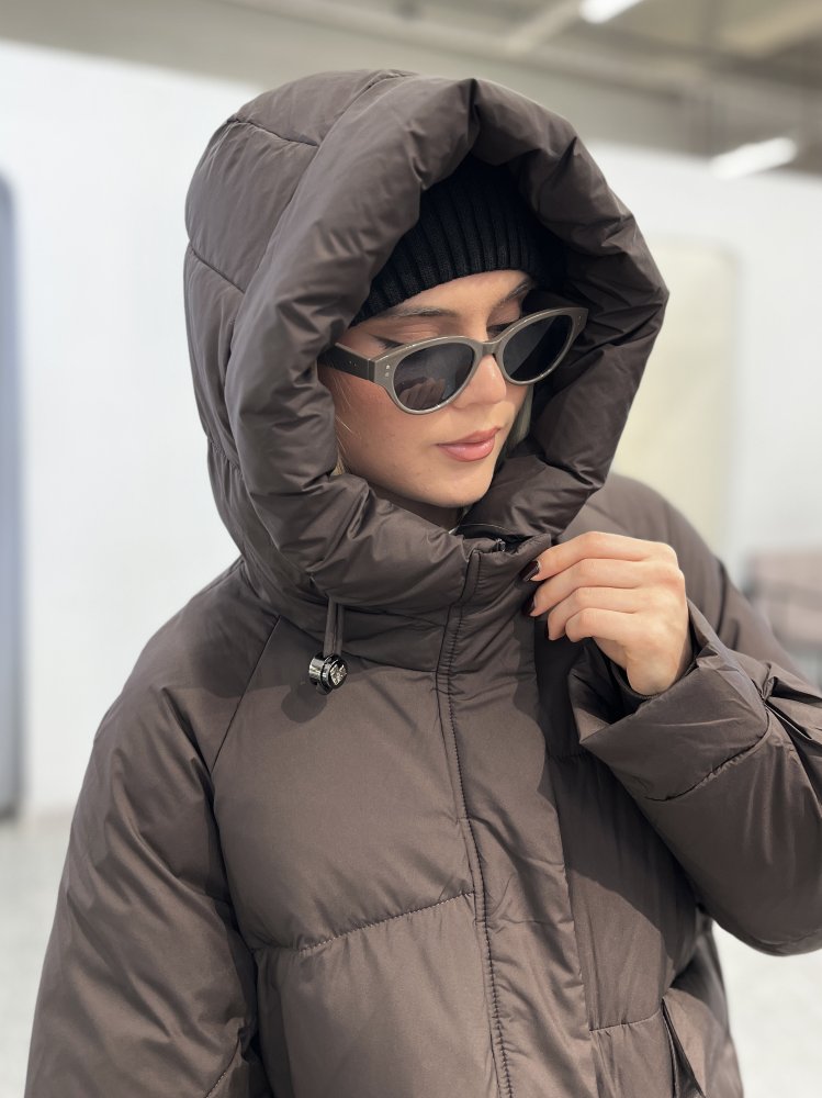 Пуховик с капюшоном (Тинсулейт) 1186 72460652\1013