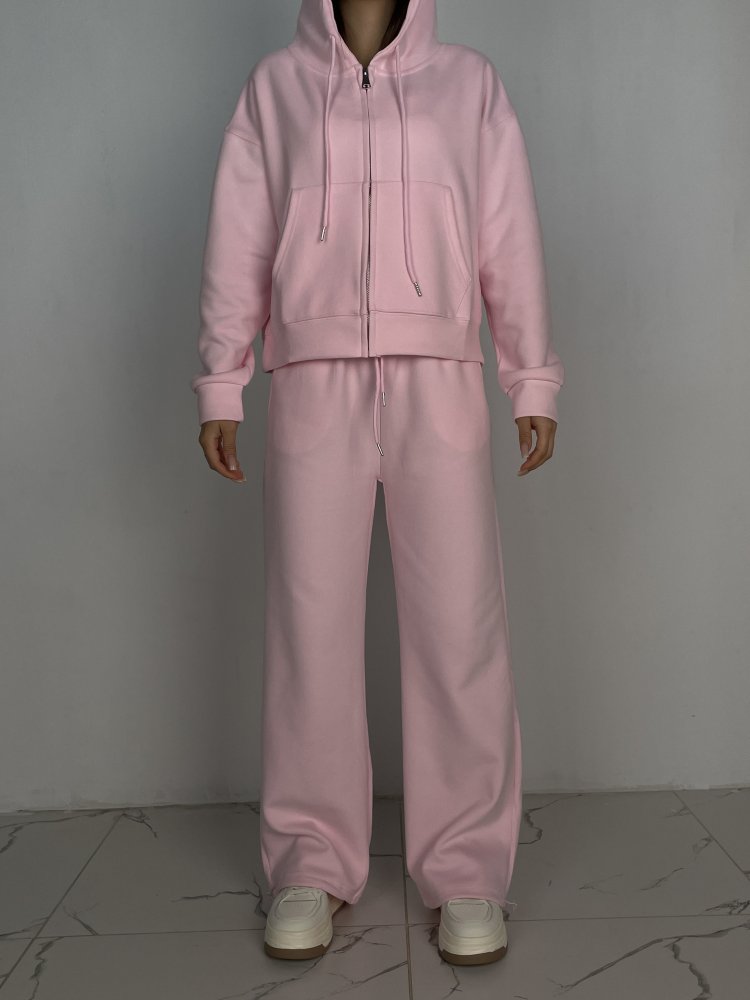 Спортивный костюм с брюками прямого кроя на кулиске 72455113\447