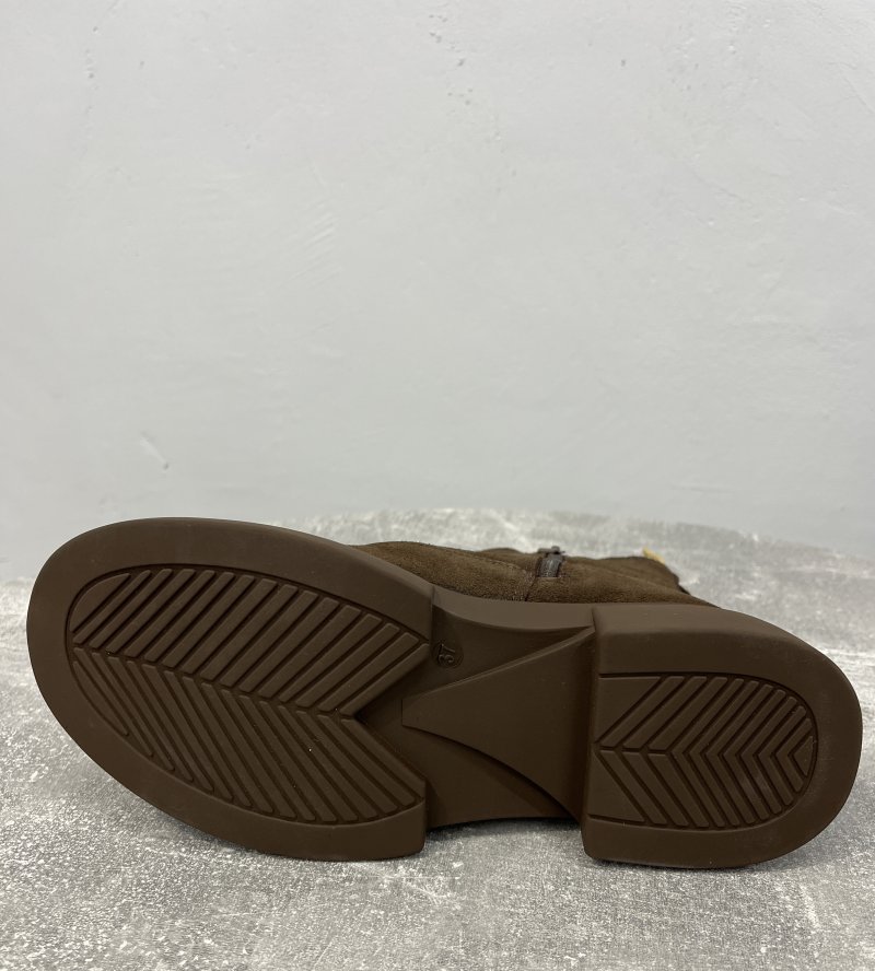 Ботинки челси зима (натуральная замша) 72460556\1013