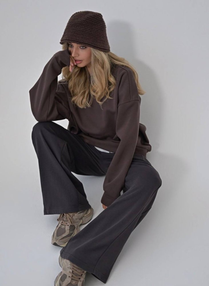 Свитшот утепленный велюром 72461074\41