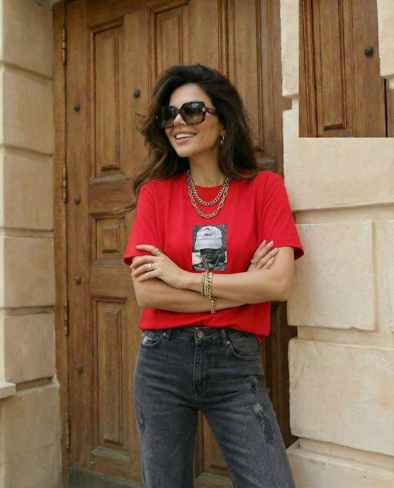 Футболка с принтом 72461905\17