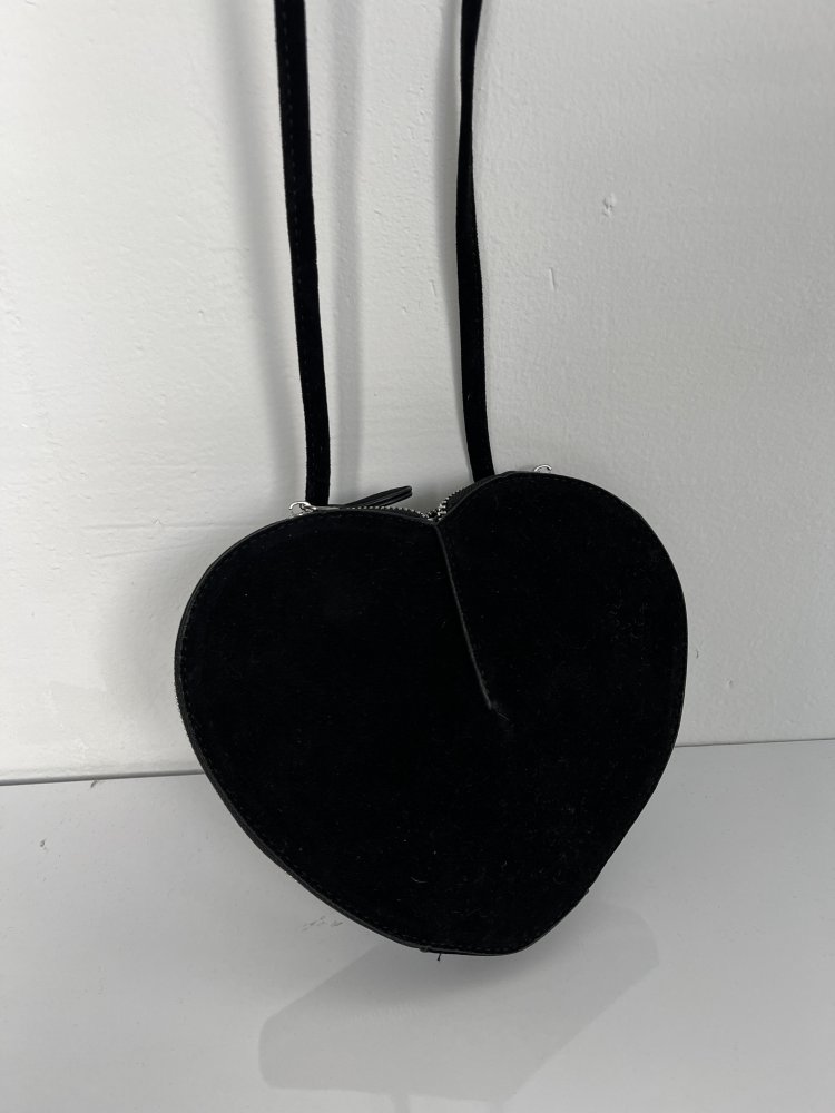 Мини-сумка сердце (замша) 72455714\15