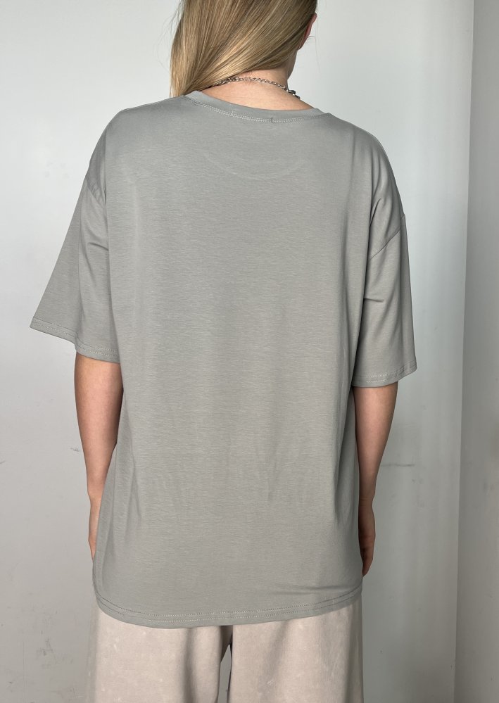 Футболка oversize принтом 72454521\485