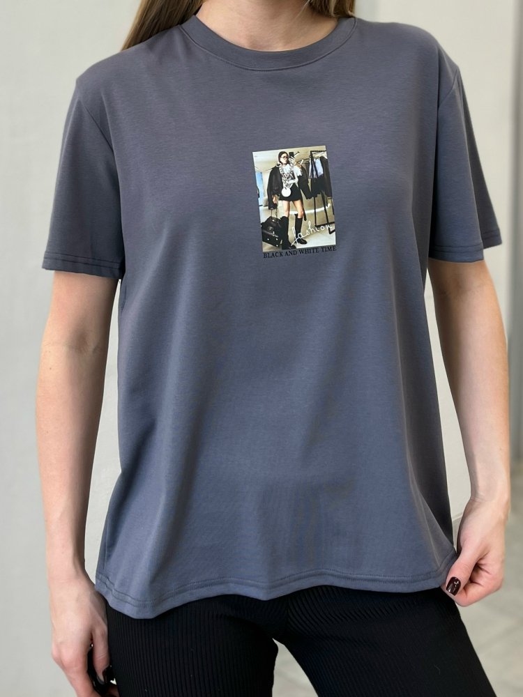 Футболка с принтом 72461908\10