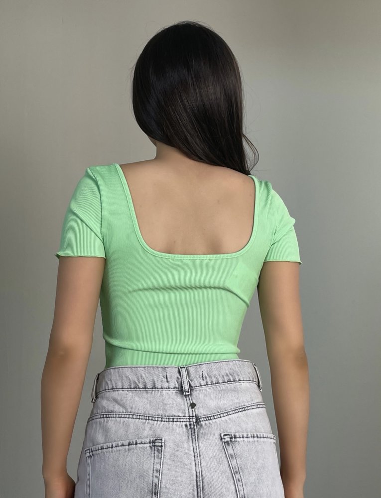 Кроп-топ в рубчик 72450316\26