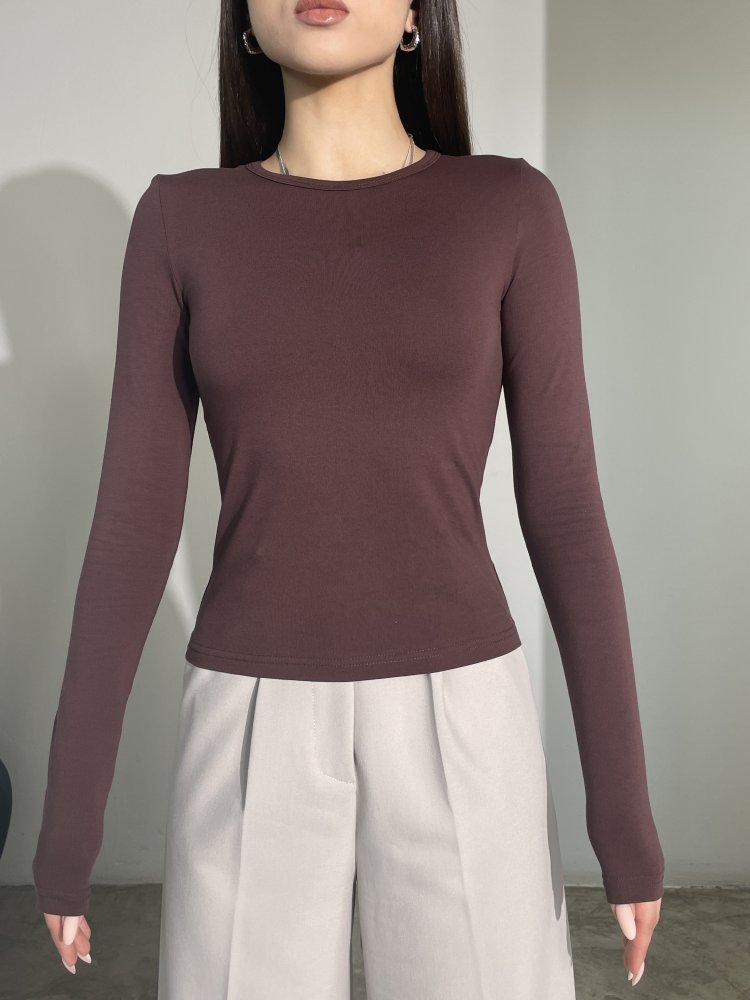 Базовый лонгслив SHOPDAANNA 72450513\1013