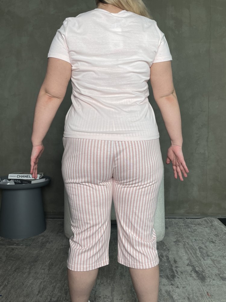 Пижама с бриджами (Хлопок) 72452977\447